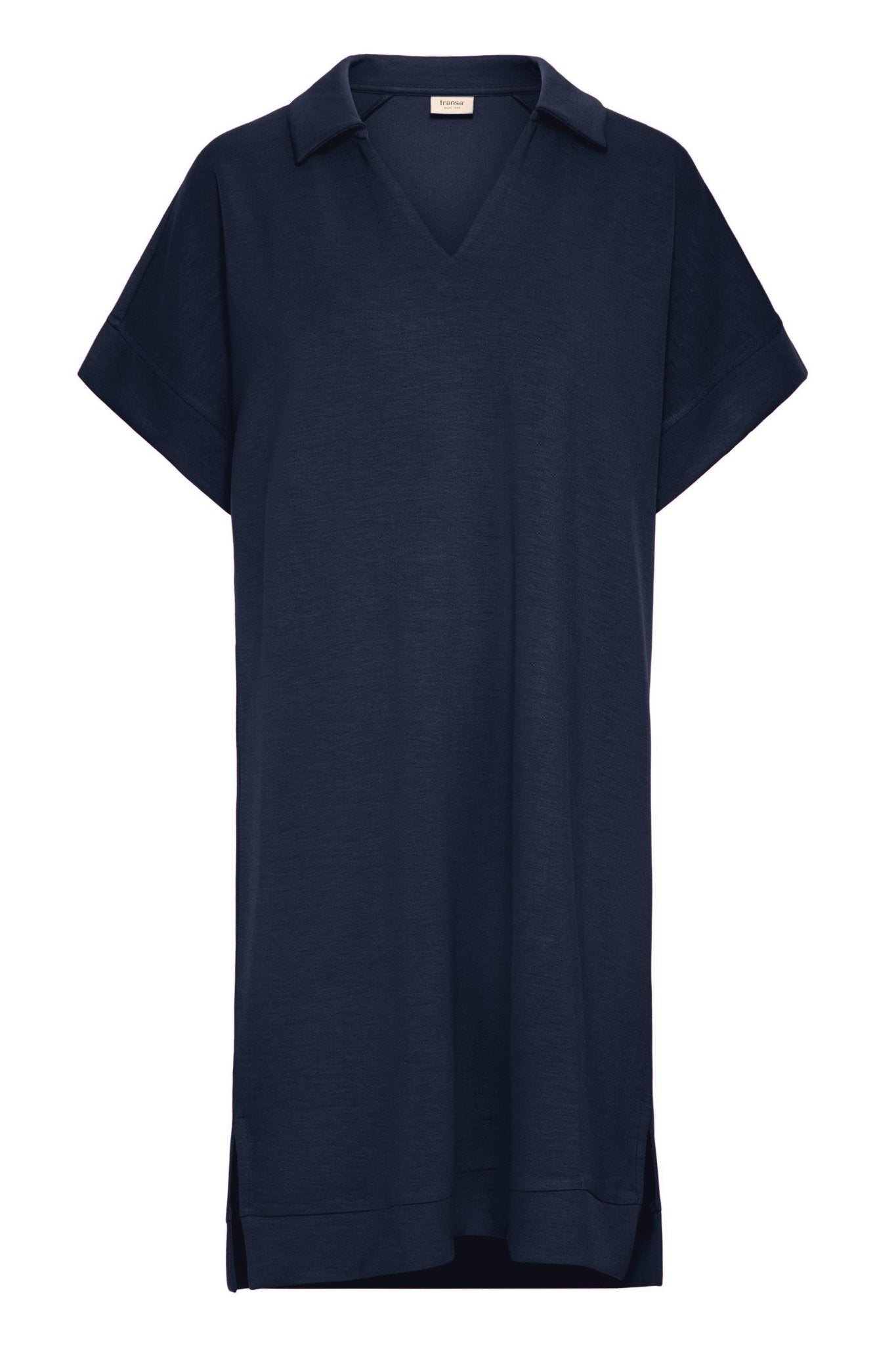 Aurora Dress by Fransa - Navy - Blue Sky Fashions & Lingerie