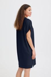 Aurora Dress by Fransa - Navy - Blue Sky Fashions & Lingerie