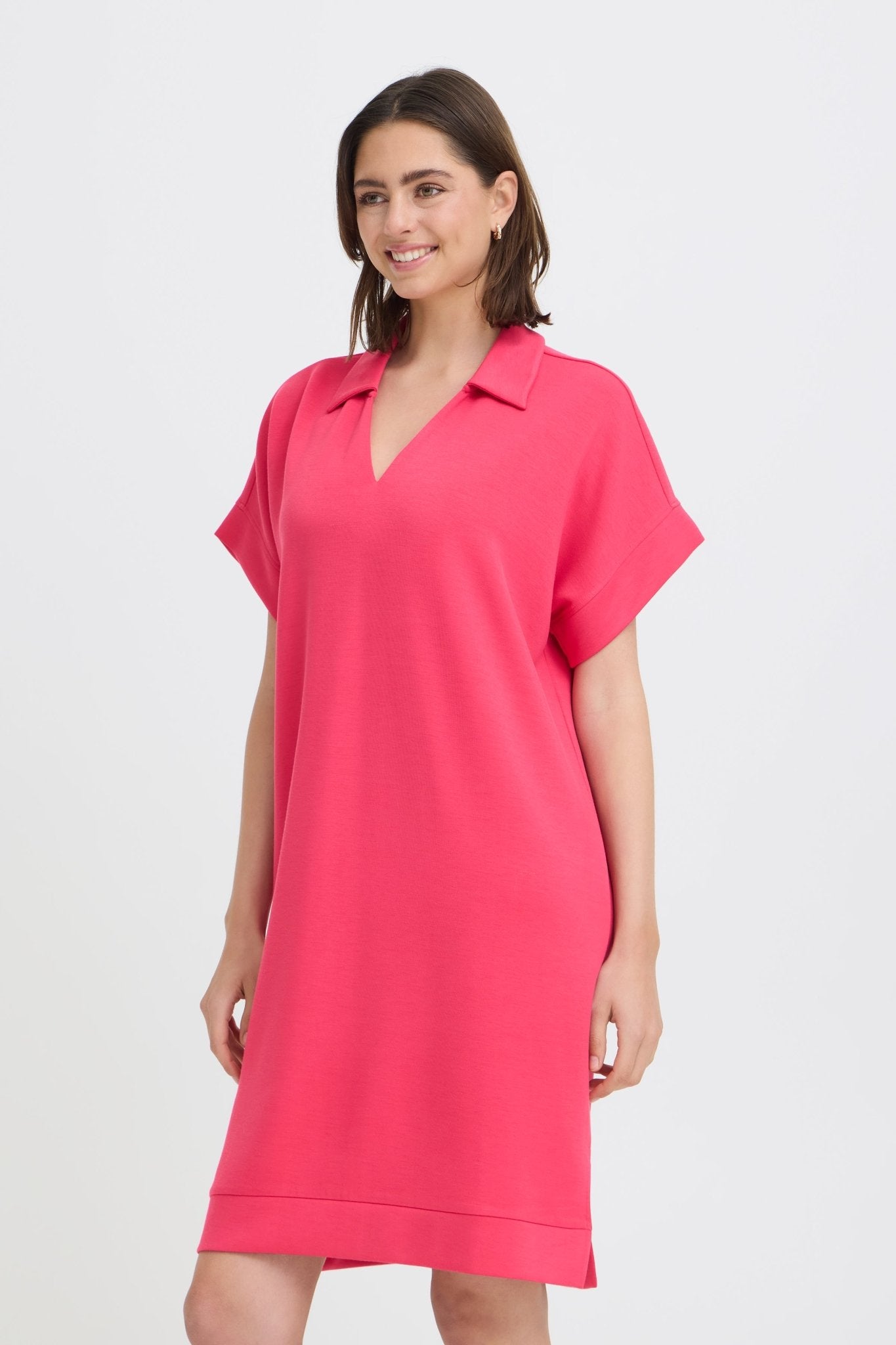 Aurora Dress by Fransa - Pink - Blue Sky Fashions & Lingerie