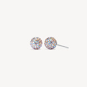 Ballet Slipper Sparkle Ball Stud Earrings - 10 mm - Blue Sky Fashions & Lingerie