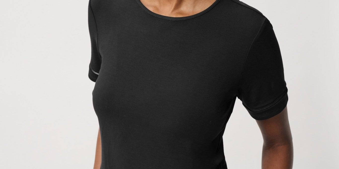 Band Crewneck Tee 264620 - Black - Blue Sky Fashions &amp; Lingerie