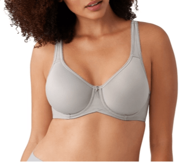 Basic Beauty Spacer Underwire Bra Wacoal 853192 - ULTIMATE GREY - Blue Sky Fashions & Lingerie