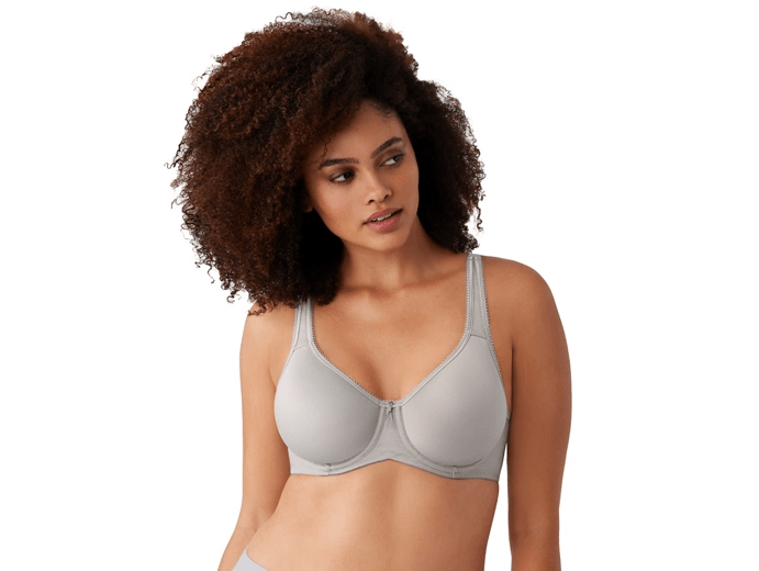 Basic Beauty Spacer Underwire Bra Wacoal 853192 - ULTIMATE GREY - Blue Sky Fashions & Lingerie
