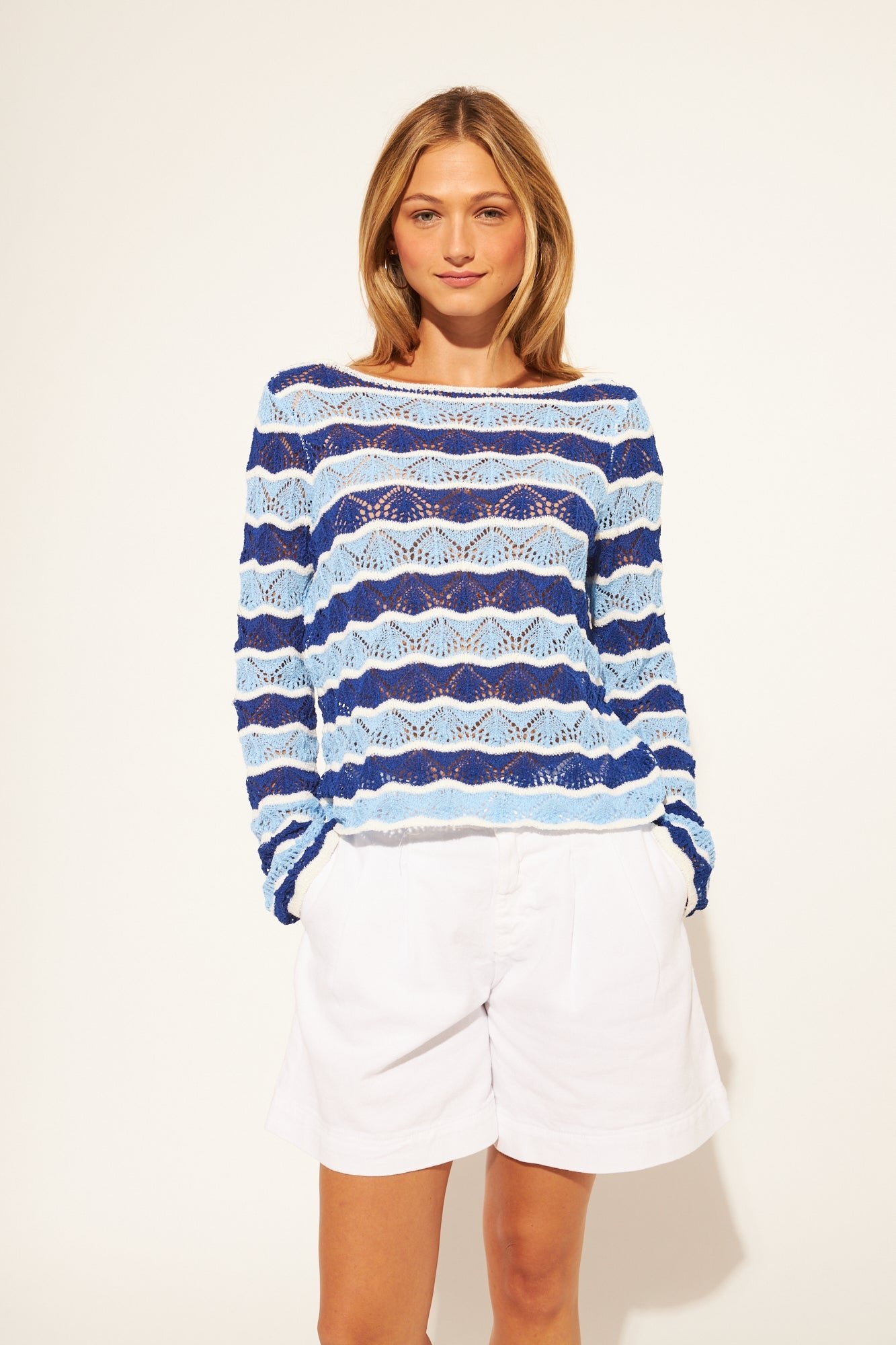 Bay WildWaves Sweater by John + Jenn - Blue Sky Fashions & Lingerie