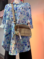 Beach Sea glass Shirt - Blue - Blue Sky Fashions & Lingerie