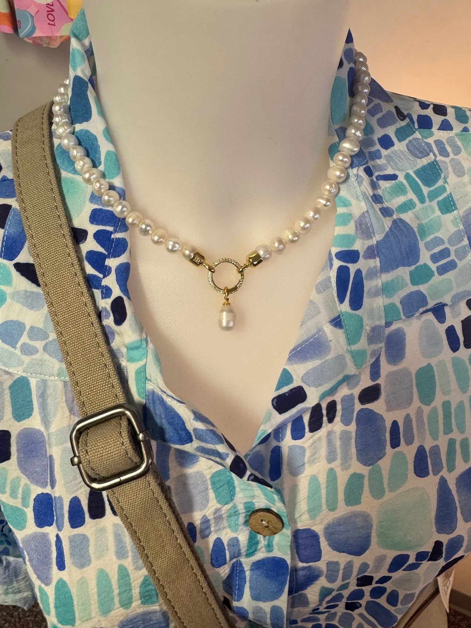 Beach Sea glass Shirt - Blue - Blue Sky Fashions & Lingerie