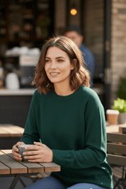 Begonia Sweater - Green - Blue Sky Fashions & Lingerie