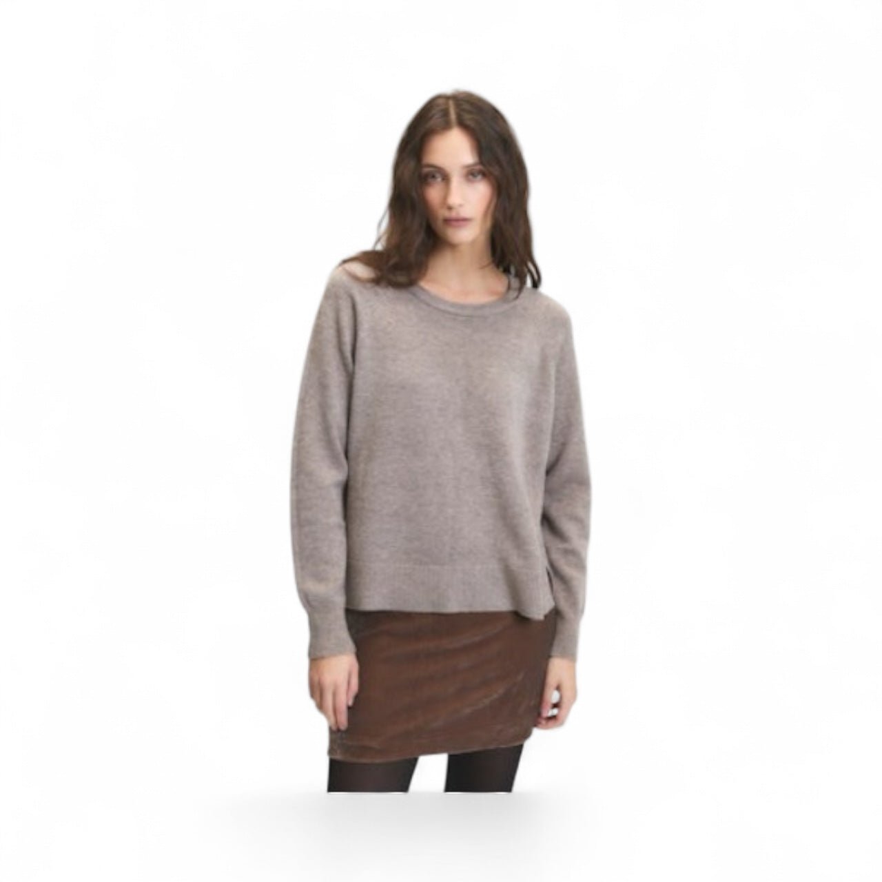 Begonia Sweater - Mink - Blue Sky Fashions & Lingerie