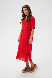 Bellis Caftan Dress by Cream - High Risk Red - Blue Sky Fashions & Lingerie