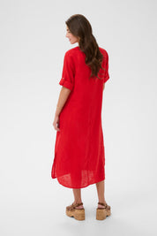 Bellis Caftan Dress by Cream - High Risk Red - Blue Sky Fashions & Lingerie