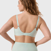 Beyond Bra with lace by Evelyn & Bobbie - Ocean Mist - Blue Sky Fashions & Lingerie