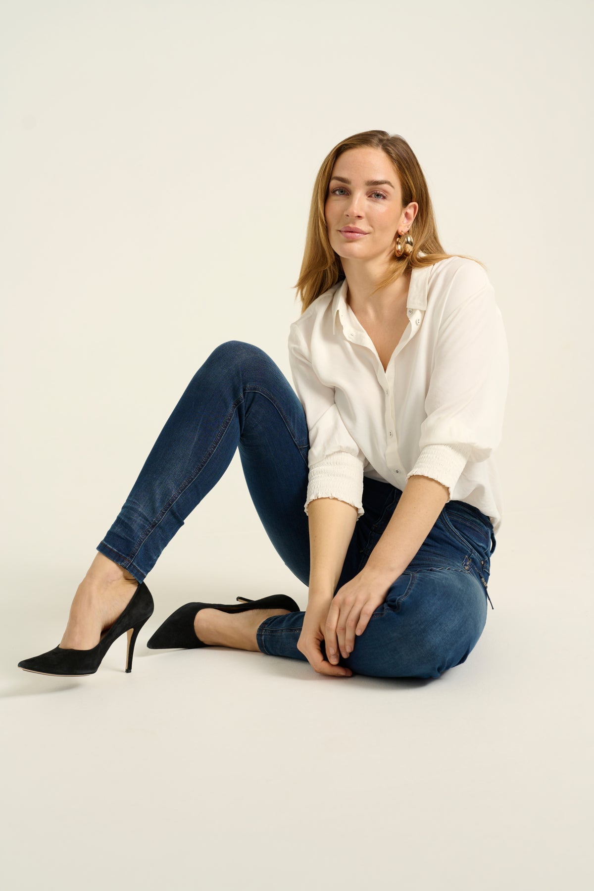 Bibiana Jeans by Cream - Rich Blue denim - Blue Sky Fashions & Lingerie