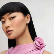 Black 12mm Sparkle Ball Stud Earrings - Blue Sky Fashions & Lingerie