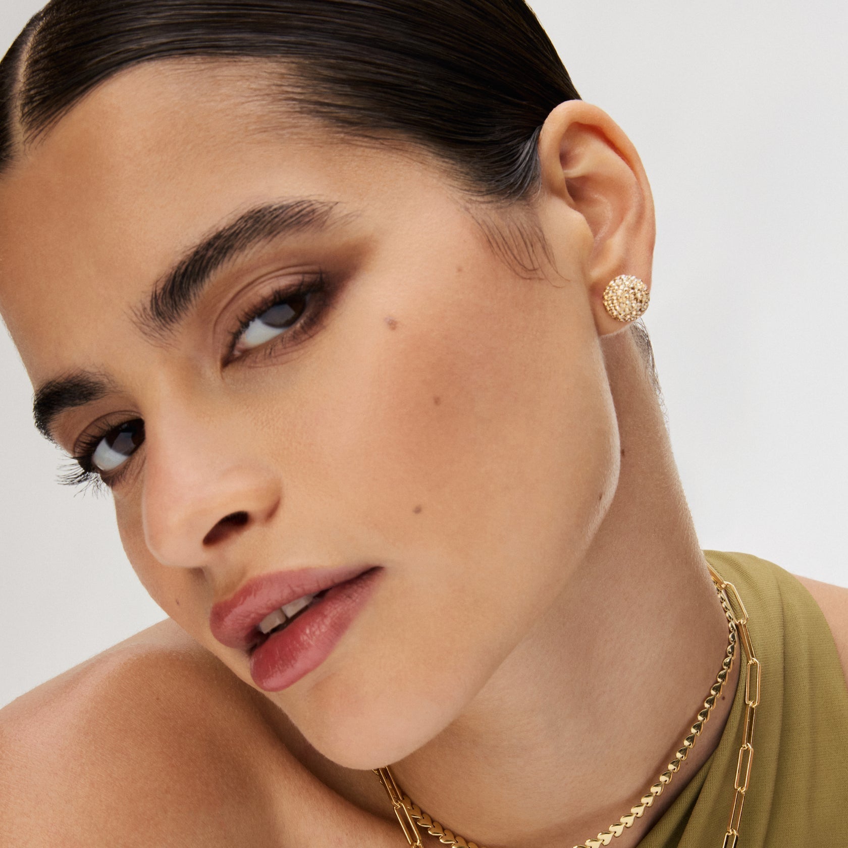 Black 12mm Sparkle Ball Stud Earrings - Blue Sky Fashions & Lingerie