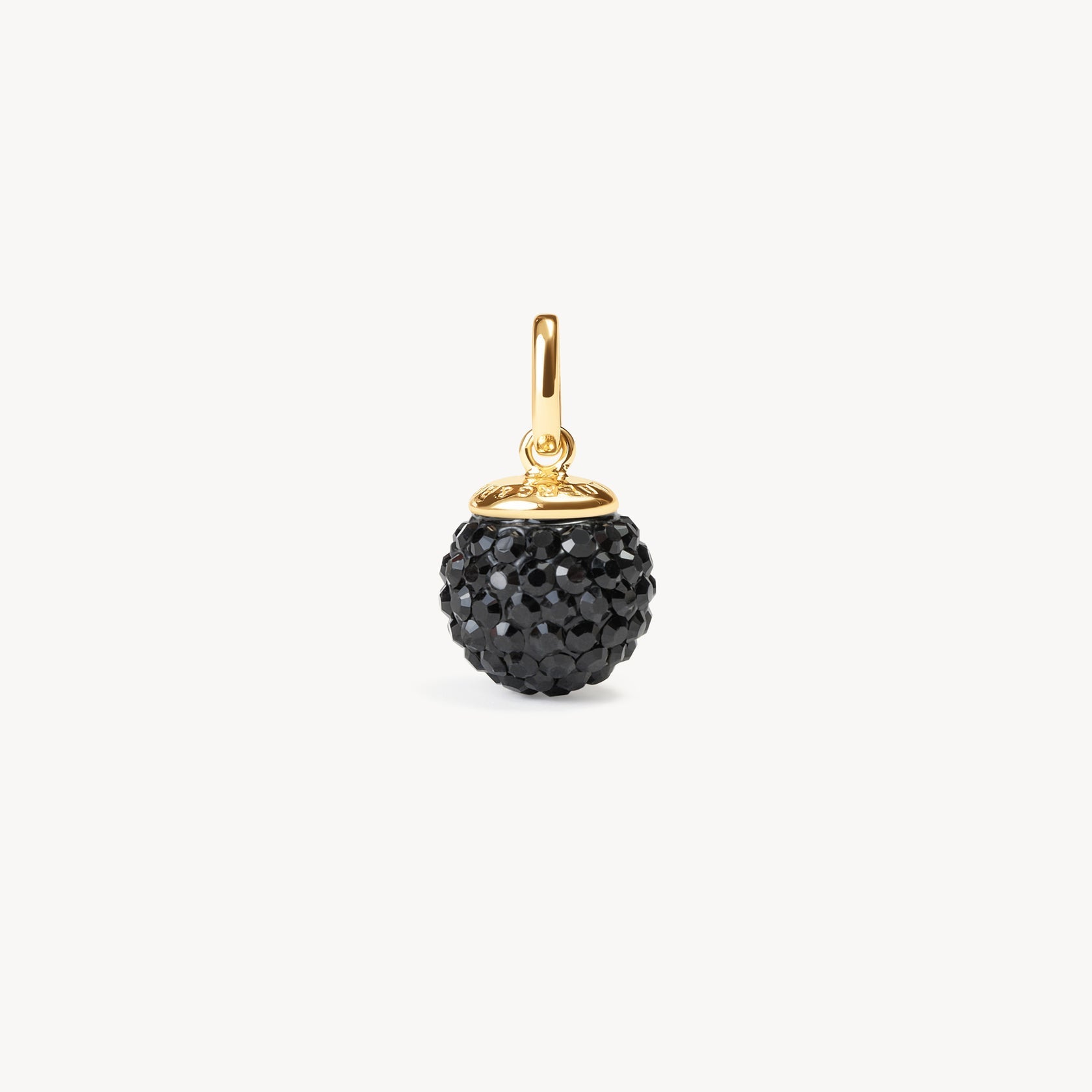 BLACK MEDIUM SPARKLE BALL™ CHARM - Blue Sky Fashions & Lingerie