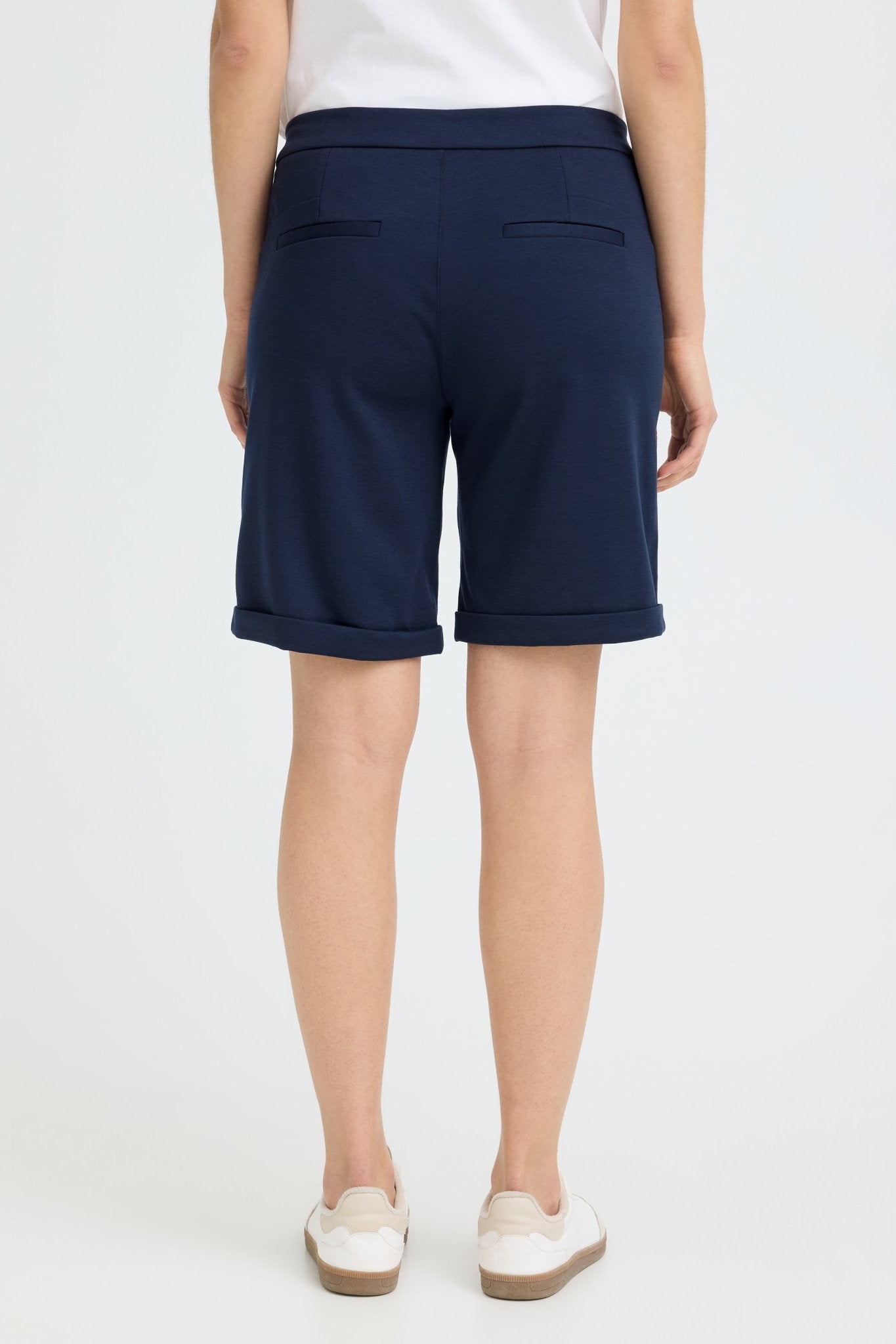 Blazer Shorts by Fransa - Navy - Blue Sky Fashions & Lingerie
