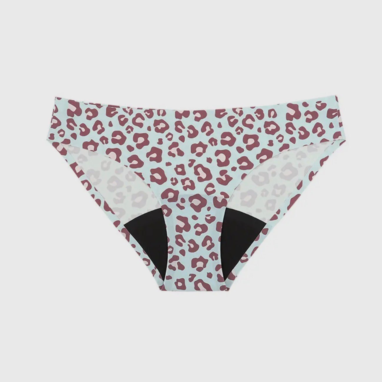 Blue Leopard Period Bikini Style Powerfully Absorbent Underwear - Blue Sky Fashions & Lingerie
