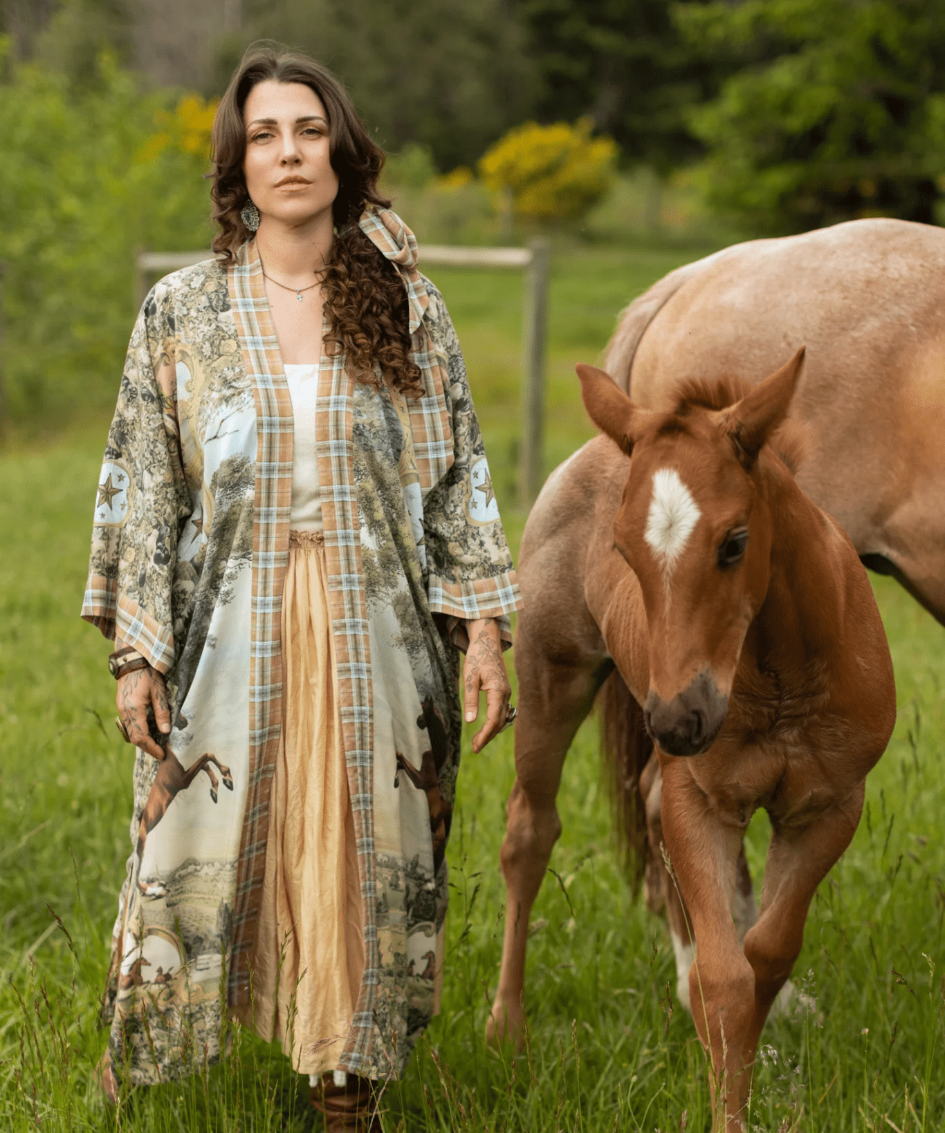 Born to Run Opera Duster - Blue Sky Fashions & Lingerie