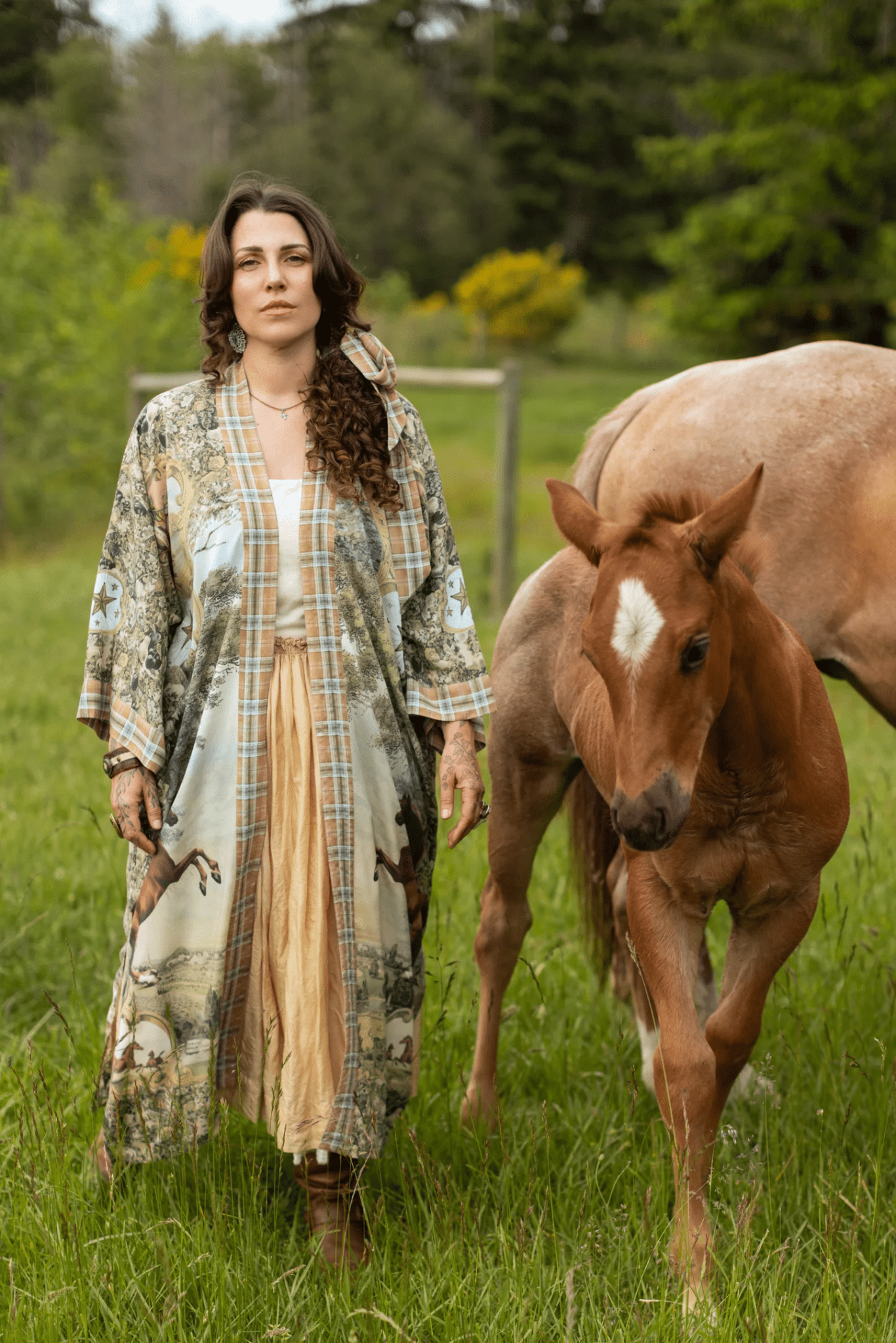 Born to Run Opera Duster - Blue Sky Fashions & Lingerie