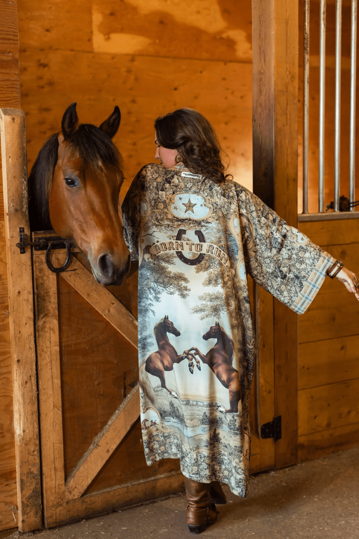 Born to Run Opera Duster - Blue Sky Fashions & Lingerie