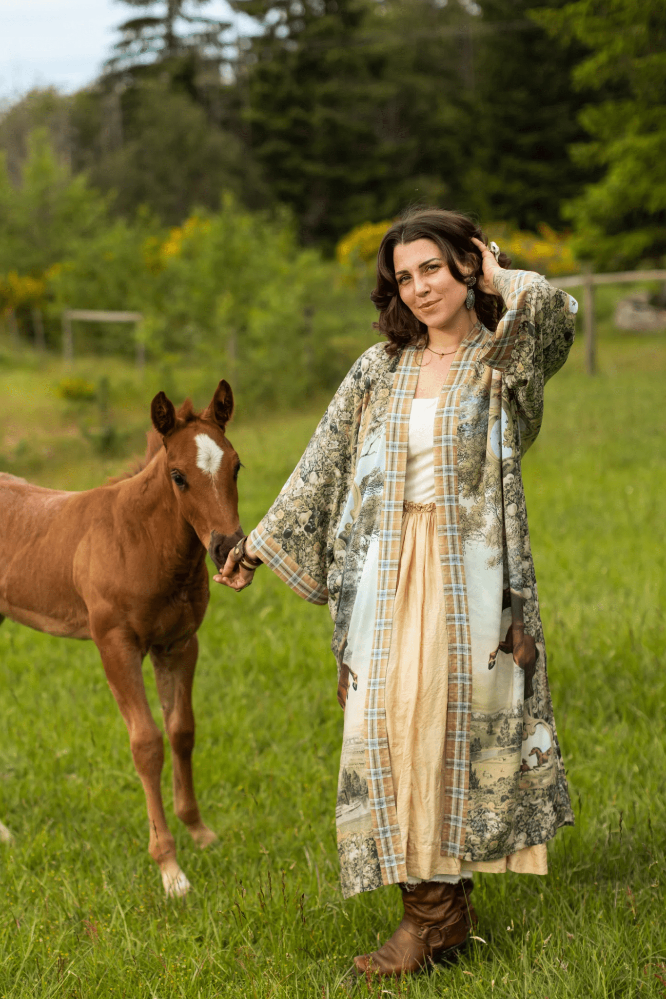 Born to Run Opera Duster - Blue Sky Fashions & Lingerie