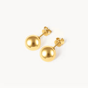 Bubbly Stud Earrings - Gold - Blue Sky Fashions & Lingerie