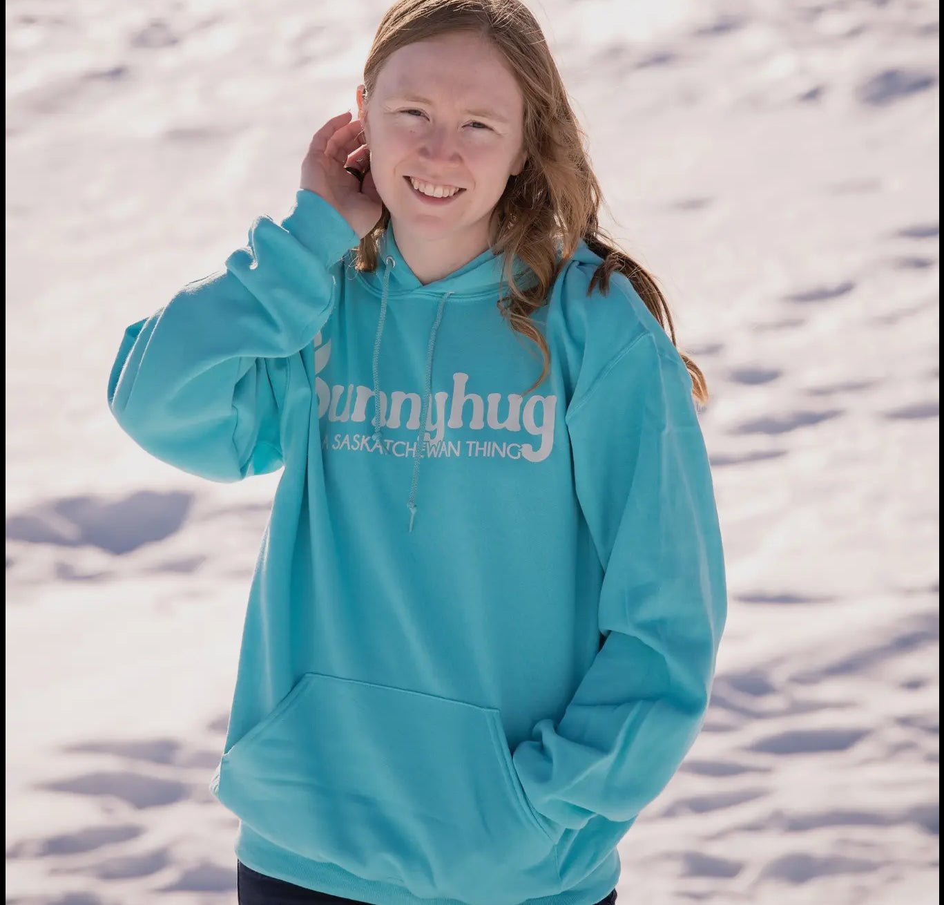 Bunnyhug It’s a Saskatchewan Thing - Scuba Blue - Blue Sky Fashions & Lingerie