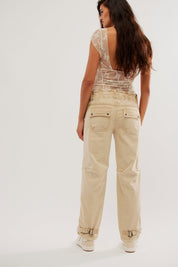 Can't Compare Slouch Pants by Free People - Rye - Blue Sky Fashions & Lingerie