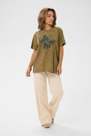 Carmen graphic tee by Cream - Blue Sky Fashions & Lingerie