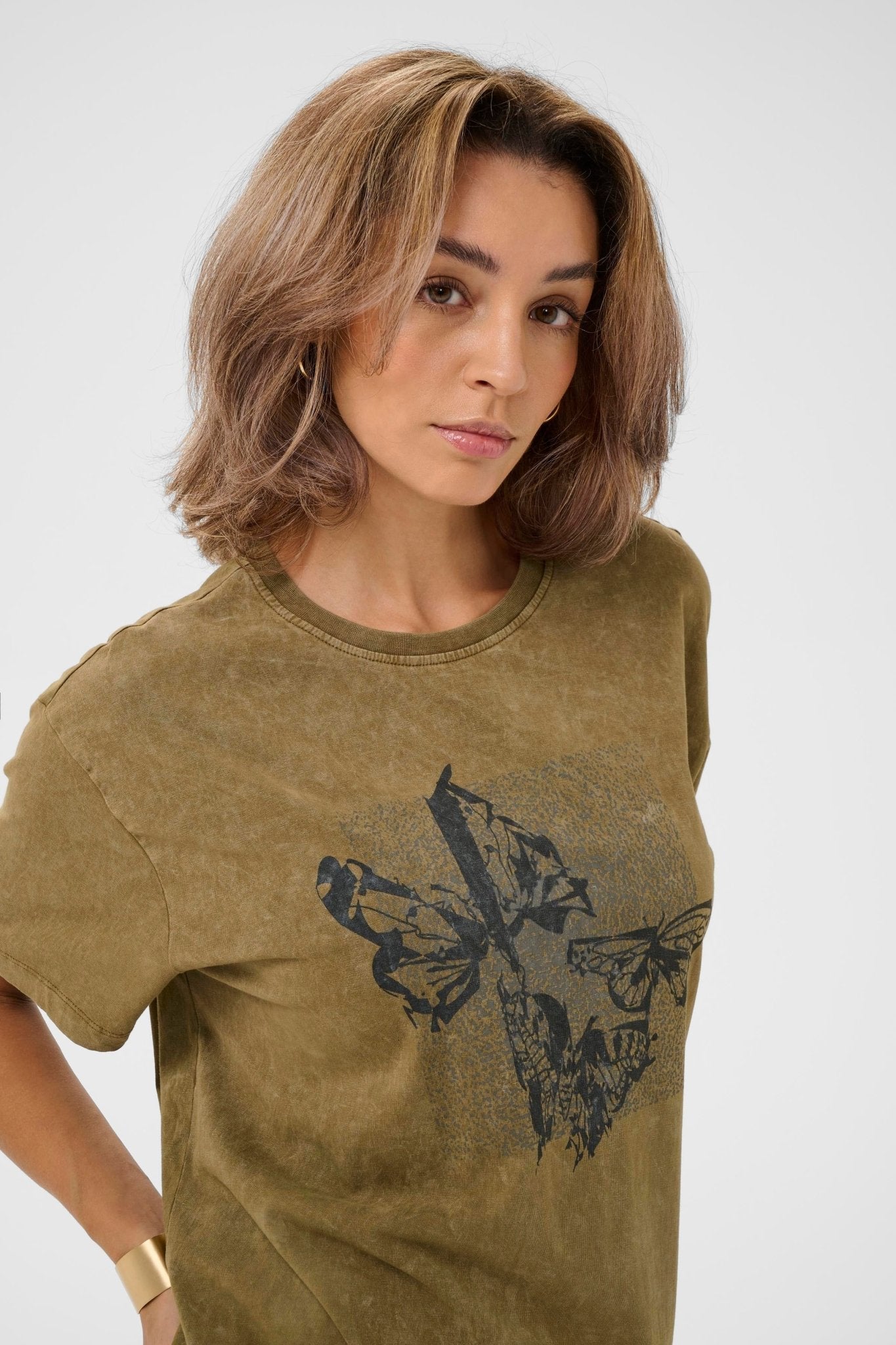 Carmen graphic tee by Cream - Blue Sky Fashions & Lingerie