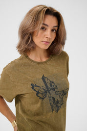 Carmen graphic tee by Cream - Blue Sky Fashions & Lingerie