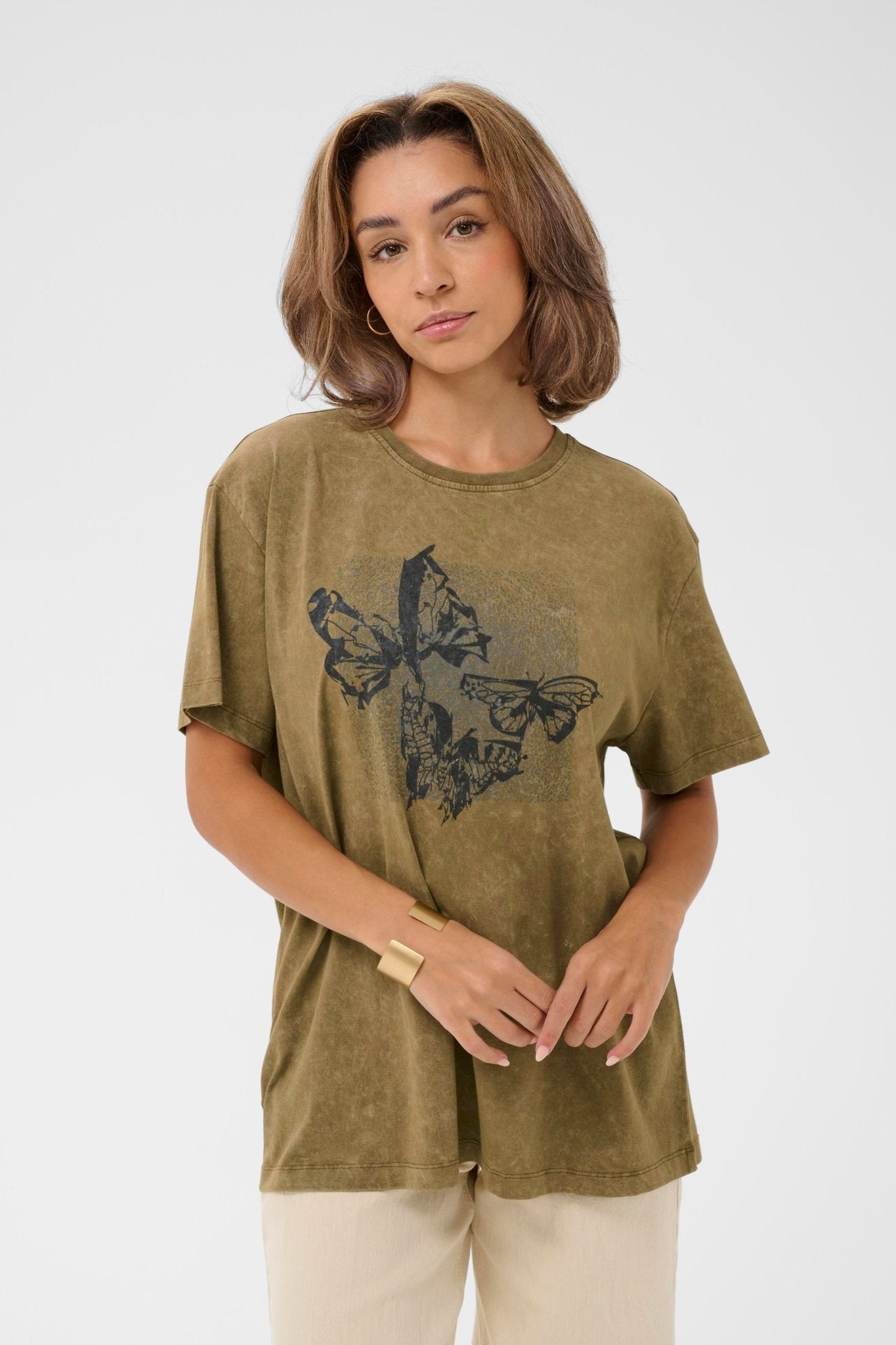 Carmen graphic tee by Cream - Blue Sky Fashions & Lingerie