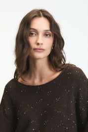 Catalpa sweater - chocolate brown - Blue Sky Fashions & Lingerie