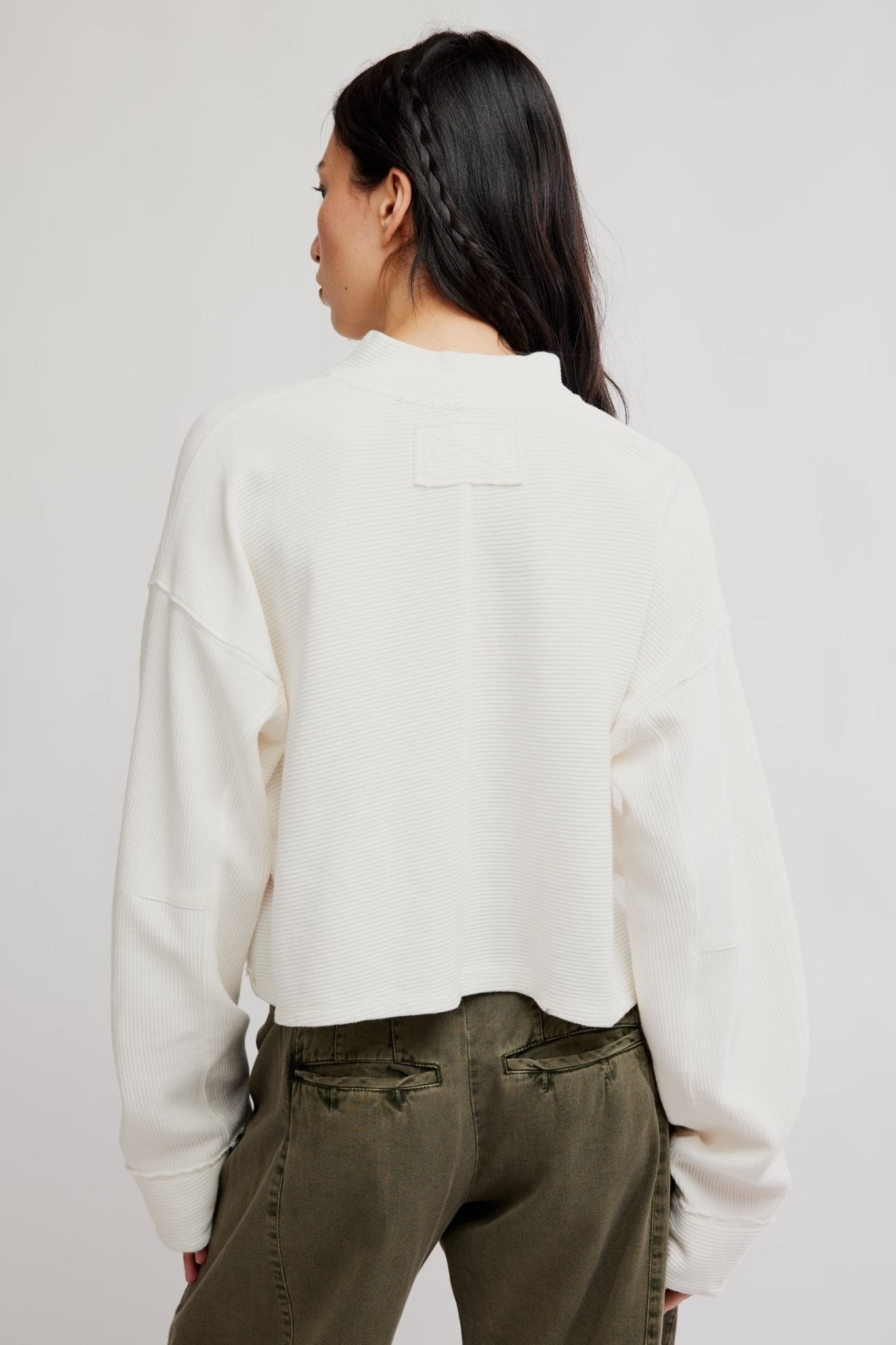 CELESTE QUARTERZIP by Free People - ivory - Blue Sky Fashions & Lingerie