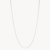 CELESTIAL CHAIN NECKLACE 20” Silver - Blue Sky Fashions & Lingerie