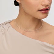 CELESTIAL CHAIN NECKLACE 20” Silver - Blue Sky Fashions & Lingerie