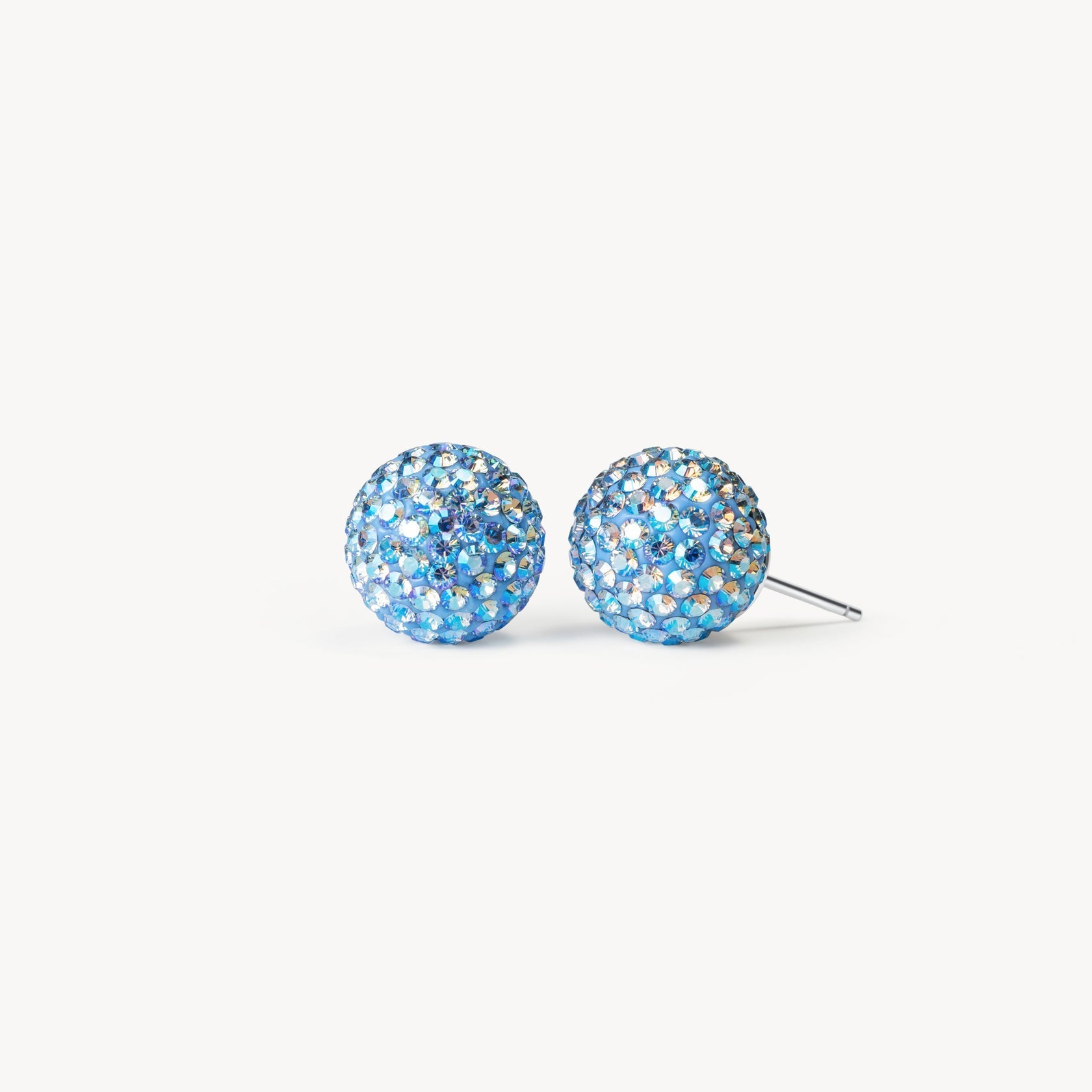 CELESTIAL SKY SPARKLE BALL™ STUD EARRINGS 10MM - Blue Sky Fashions & Lingerie