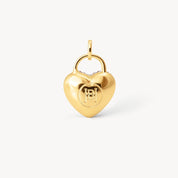 CHAMPAGNE SPARKLE HEART CHARM - Blue Sky Fashions & Lingerie
