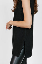CHARLIE SWEATER TUNIC IN BLACK by Smash & Tess - Blue Sky Fashions & Lingerie