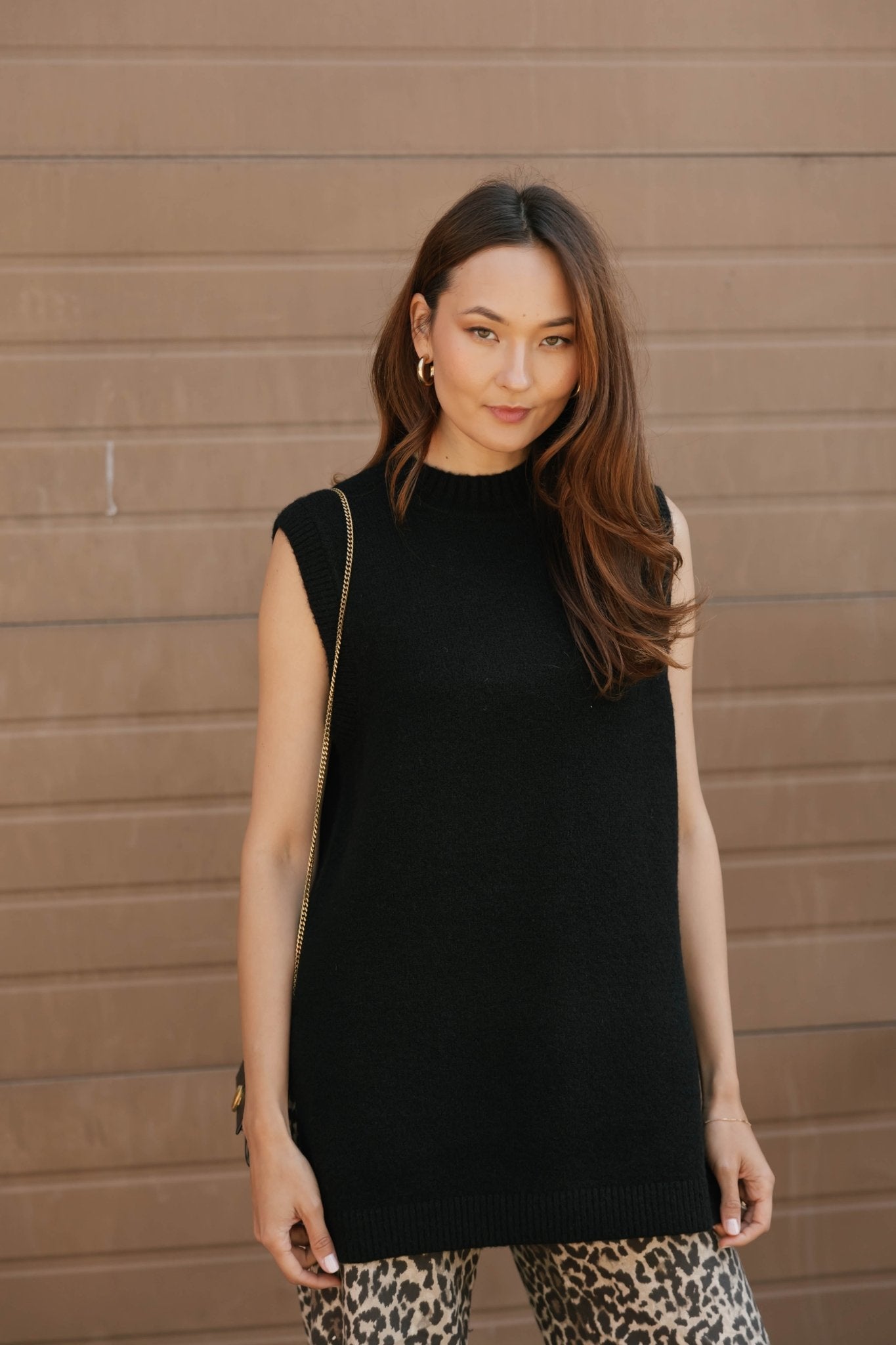 CHARLIE SWEATER TUNIC IN BLACK by Smash & Tess - Blue Sky Fashions & Lingerie