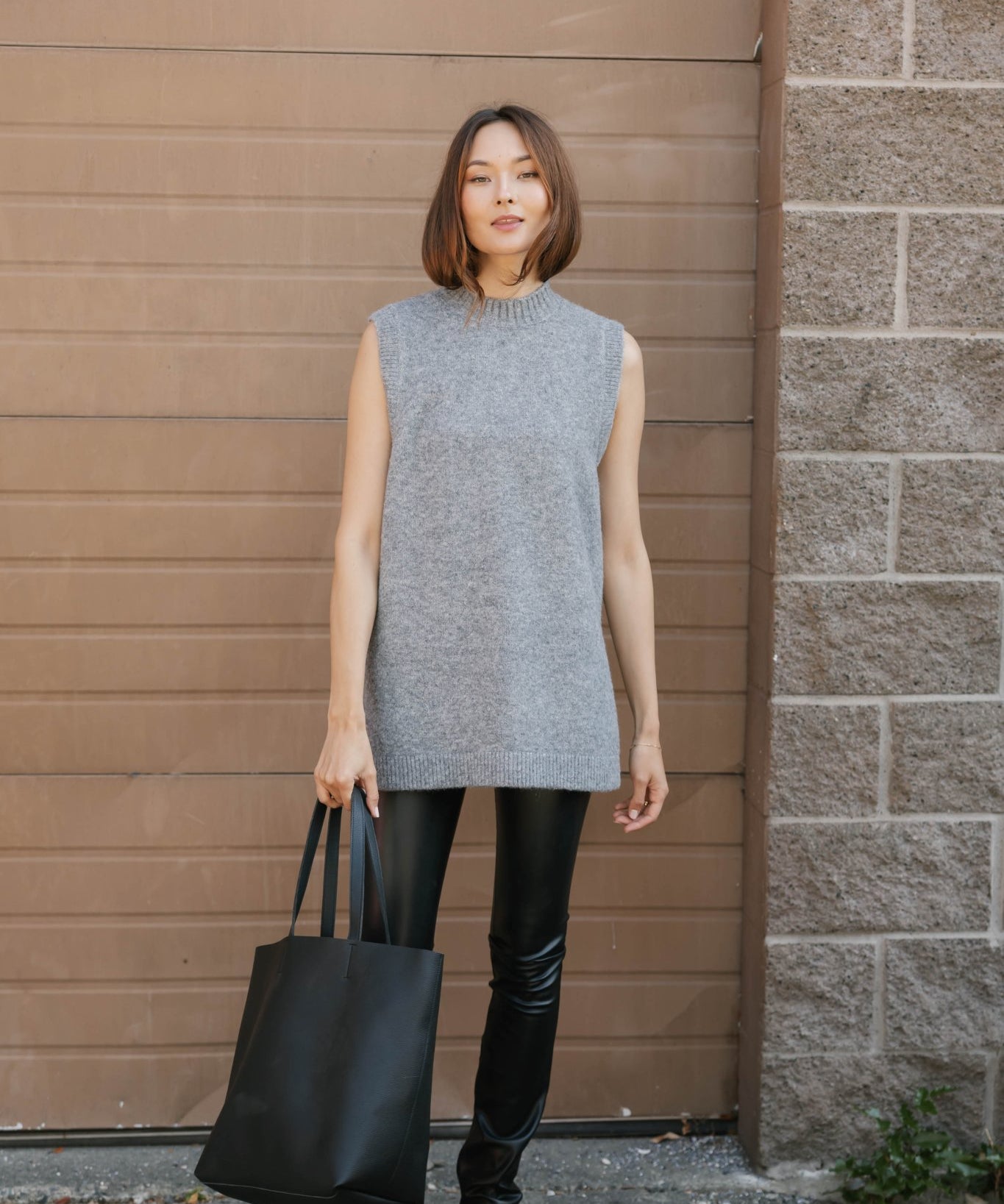 CHARLIE SWEATER TUNIC IN HEATHER GREY by Smash & Tess - Blue Sky Fashions & Lingerie