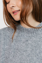 CHARLIE SWEATER TUNIC IN HEATHER GREY by Smash & Tess - Blue Sky Fashions & Lingerie