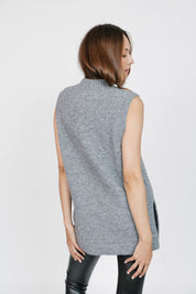 CHARLIE SWEATER TUNIC IN HEATHER GREY by Smash & Tess - Blue Sky Fashions & Lingerie