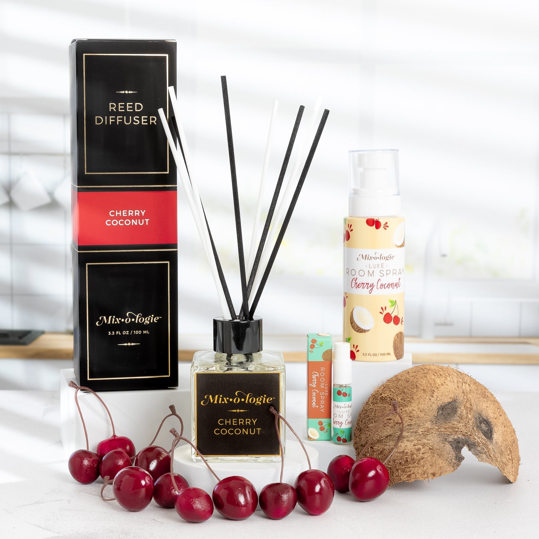 CHERRY COCONUT | REED DIFFUSER - Blue Sky Fashions & Lingerie