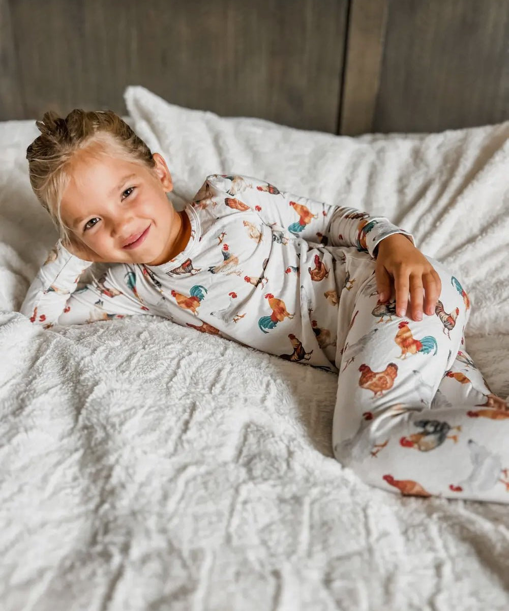 Youth Bamboo Pajama Set - Blue Sky Fashions & Lingerie