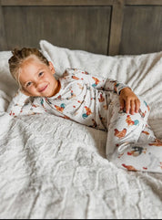 Chicken Toddler/Youth Bamboo Pajama Set - Blue Sky Fashions & Lingerie