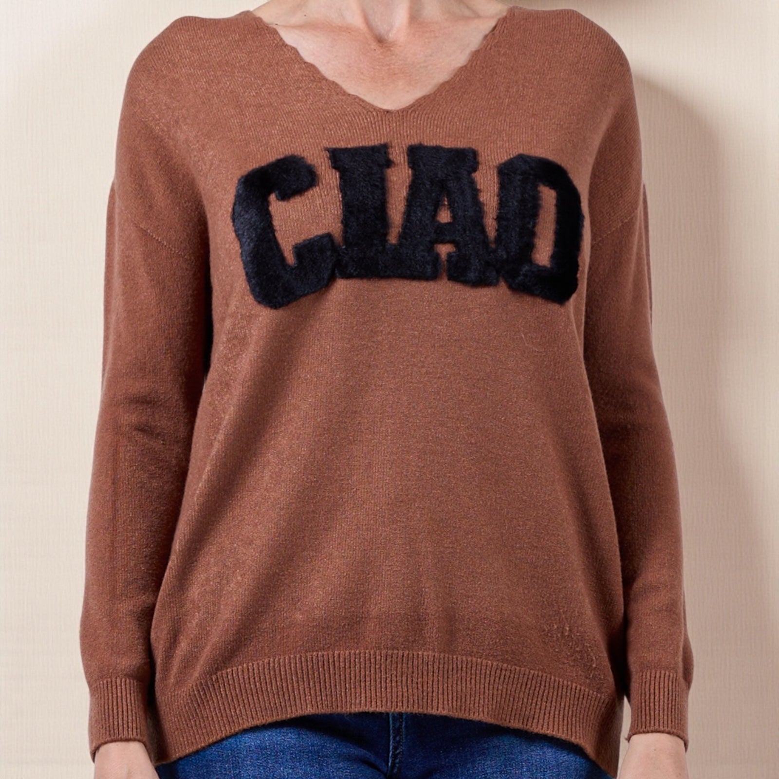 Ciao Sweater - Blue Sky Fashions & Lingerie