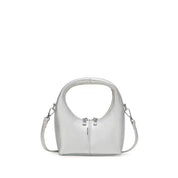 Circle Crossbody Bag - Silver - Blue Sky Fashions & Lingerie