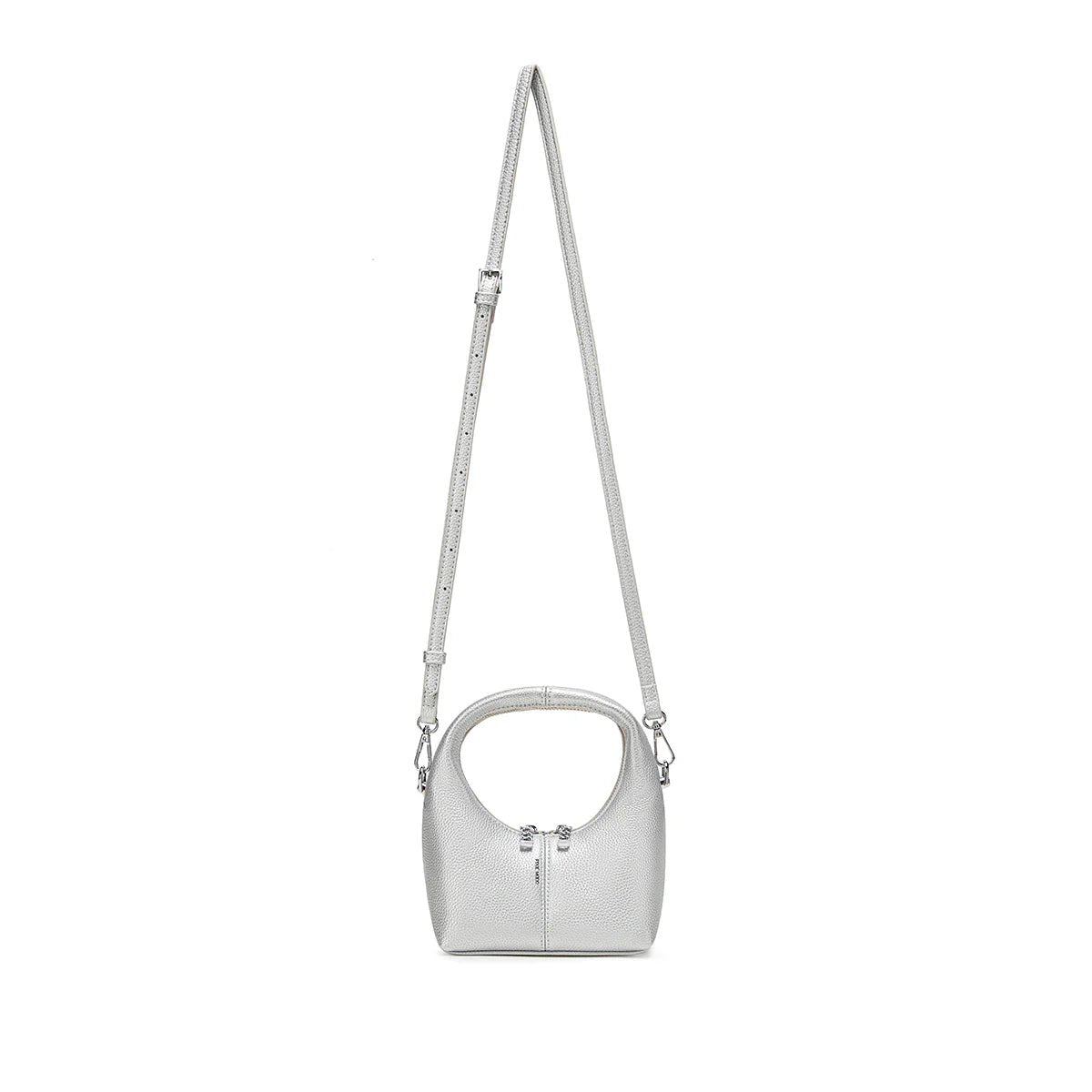 Circle Crossbody Bag - Silver - Blue Sky Fashions & Lingerie