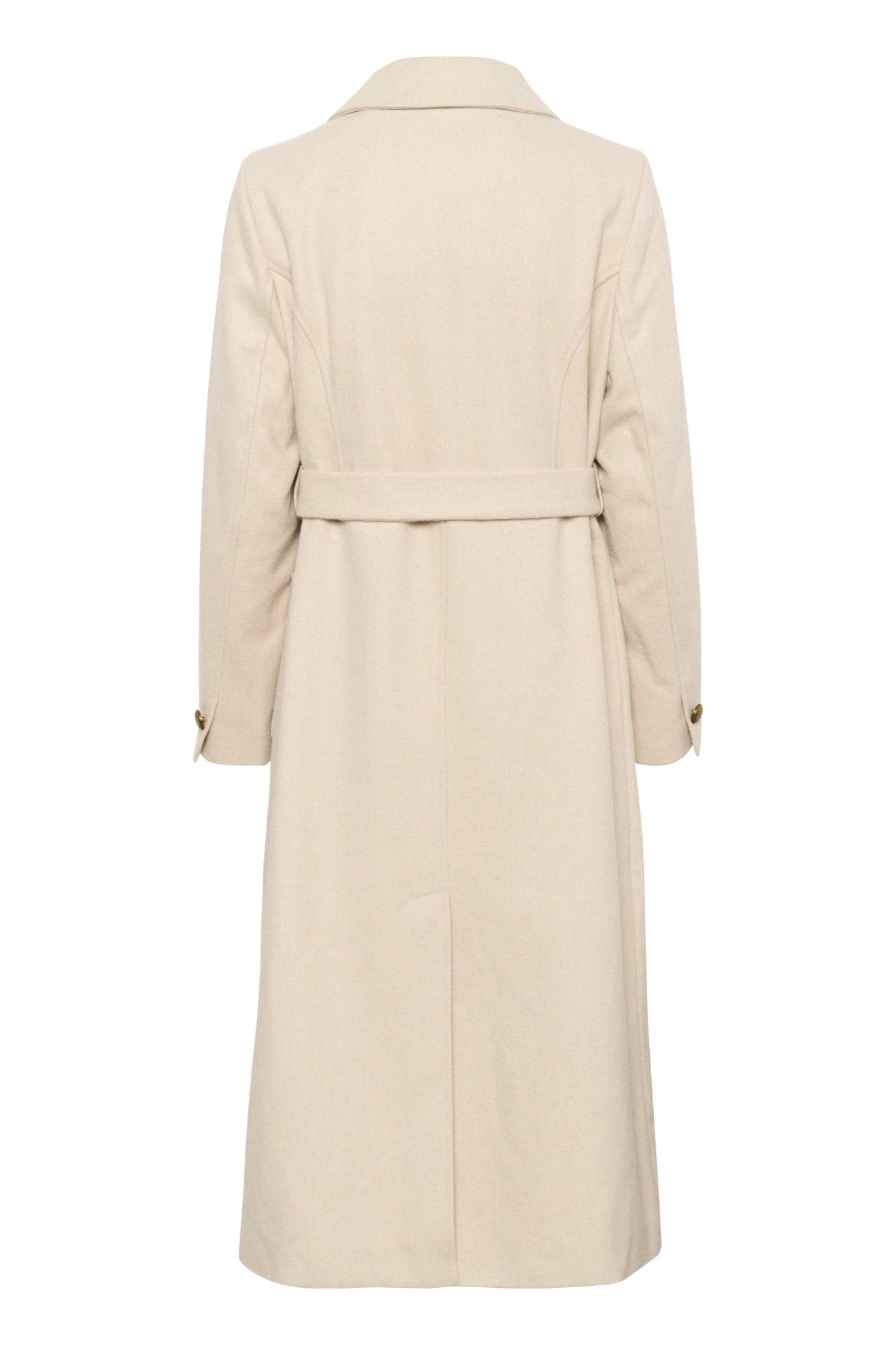 Clara Long Coat by Cream - Blue Sky Fashions & Lingerie